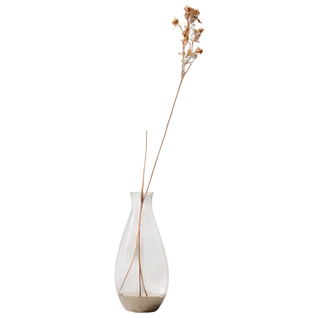 Geometric-Minimalist-Vase-with-Dried-Flowers-PNG-Image-for-Design-Projects