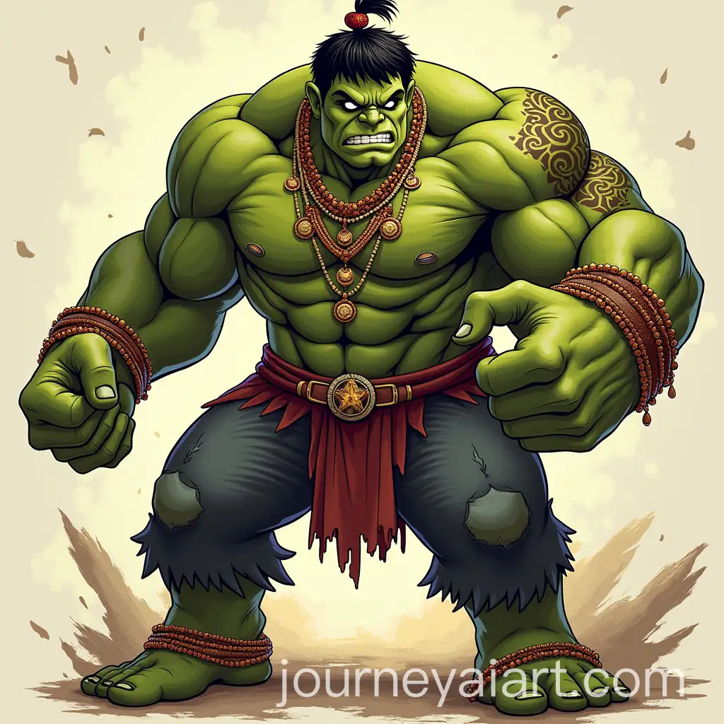 IndianInspired-Hulk-with-Traditional-Elements