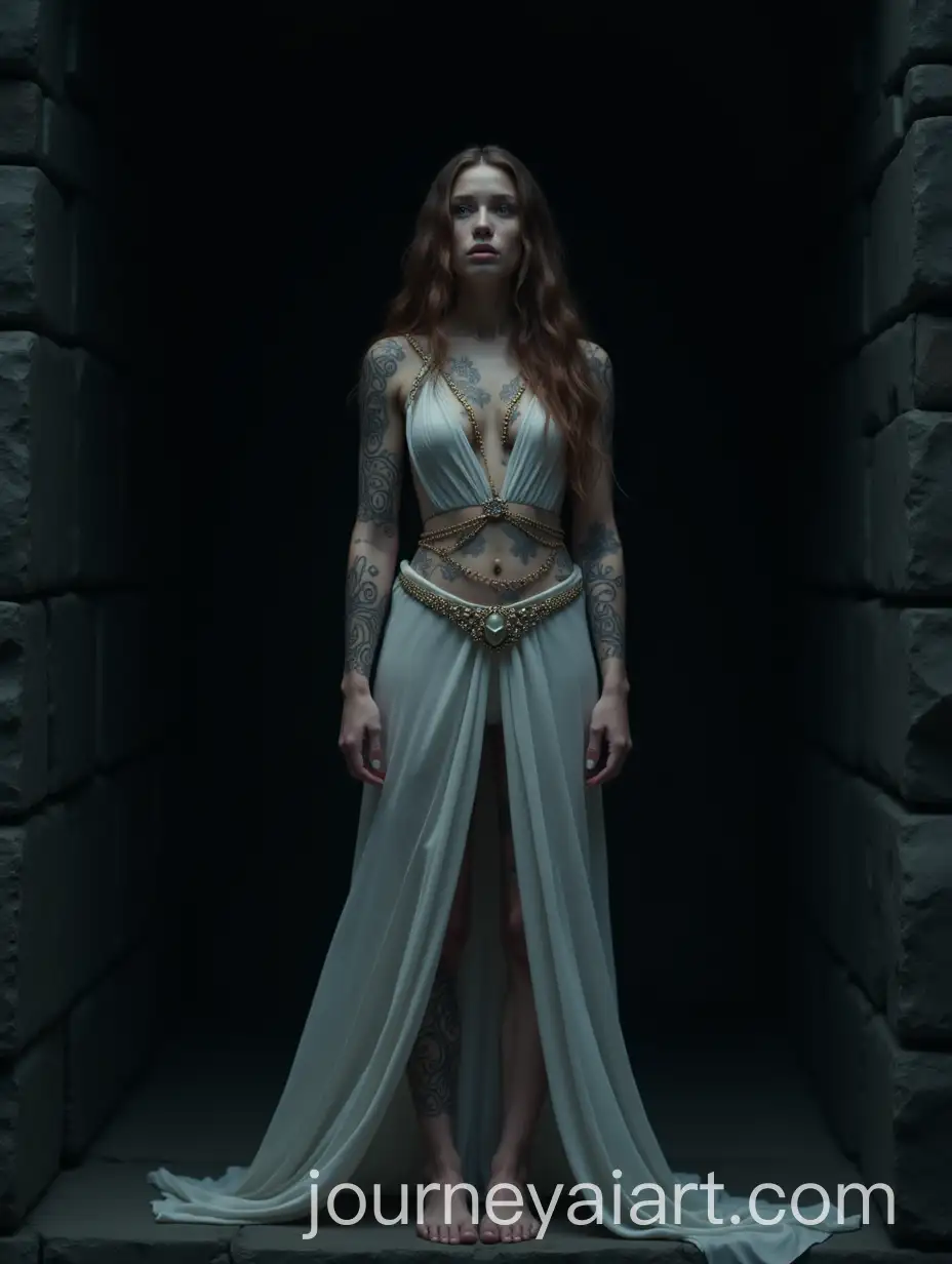 Feyre-Archeron-Standing-at-IronForged-Door-in-Beneath-the-Mountain