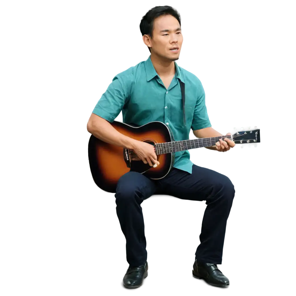 PNG-Image-Usage-ScenariosHighQuality-PNG-Image-of-a-Vietnamese-Man-Playing-Acoustic-Guitar-in-a-Relaxed-Setting