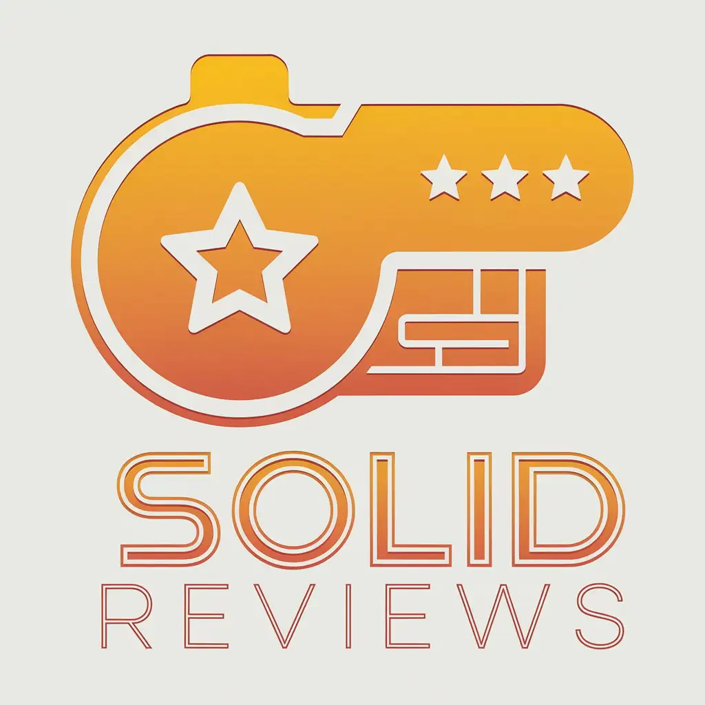 LOGO Design For Solid Reviews Modern and Sleek Logo for Product Review Site