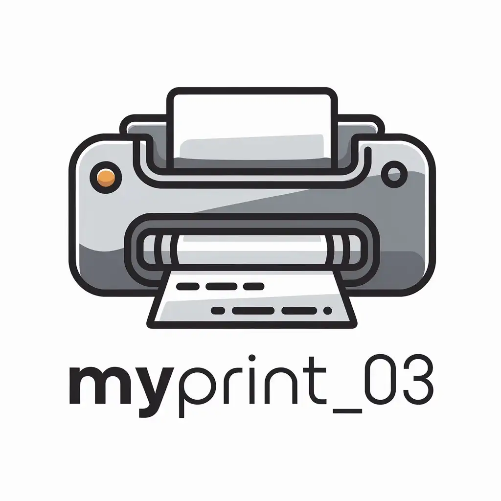 LOGO-Design-For-MyPrint03-Modern-Printer-Symbol-on-Clear-Background