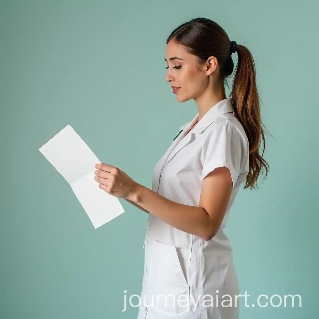 Nurse-Writing-a-Letter-in-Hospital-Room
