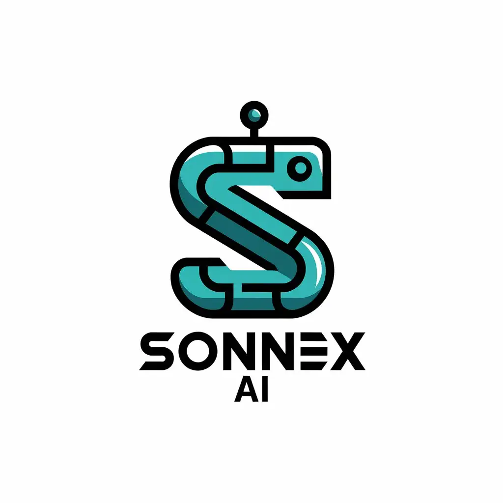 LOGO Design for Sonnex AI Modern Vector Design Featuring S for Technology Industry