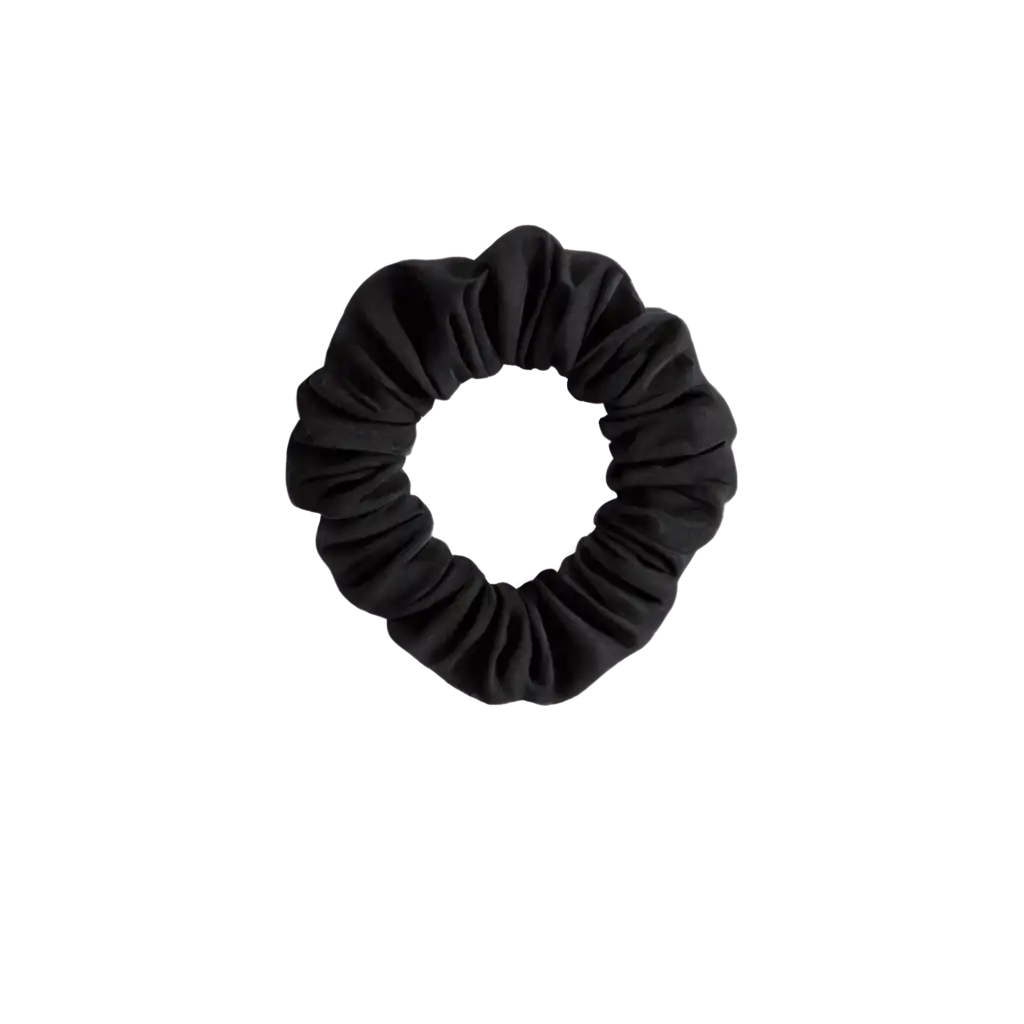 Black scrunchie