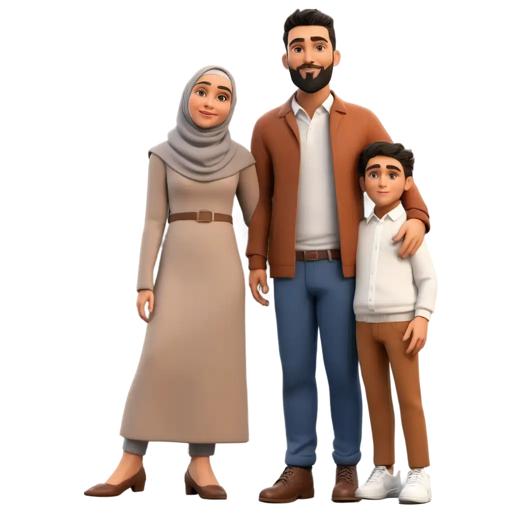 3D-Muslim-Father-PNG-Image-for-Professional-and-Personal-Use