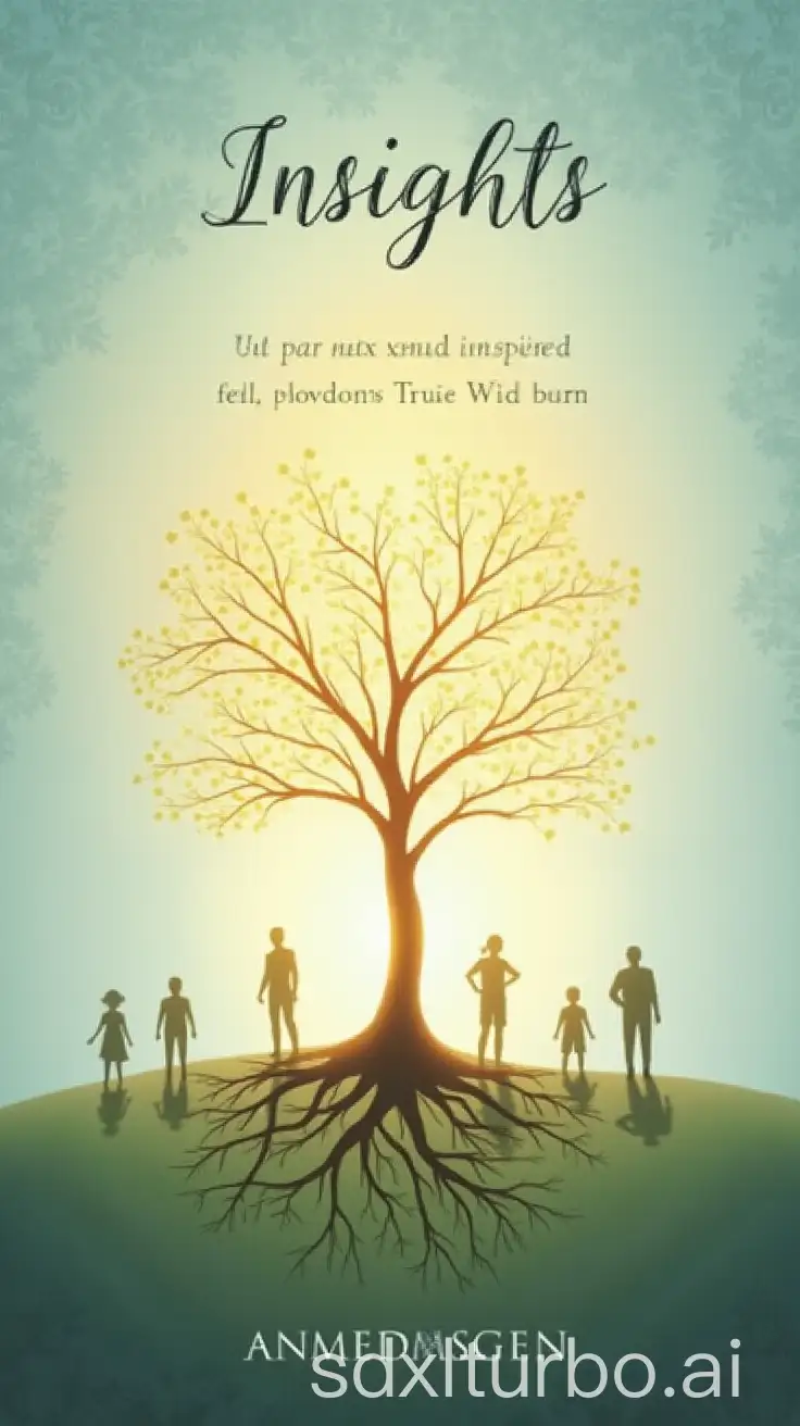 Peaceful-Reflections-Insights-Book-Cover-with-Tree-of-Life-and-Silhouettes