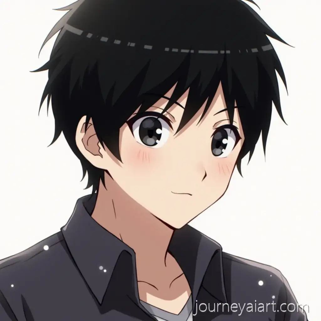 Confident-AnimeConfident-anime-male-portrait-Male-Portrait-with-Black-Hair-and-Eyes