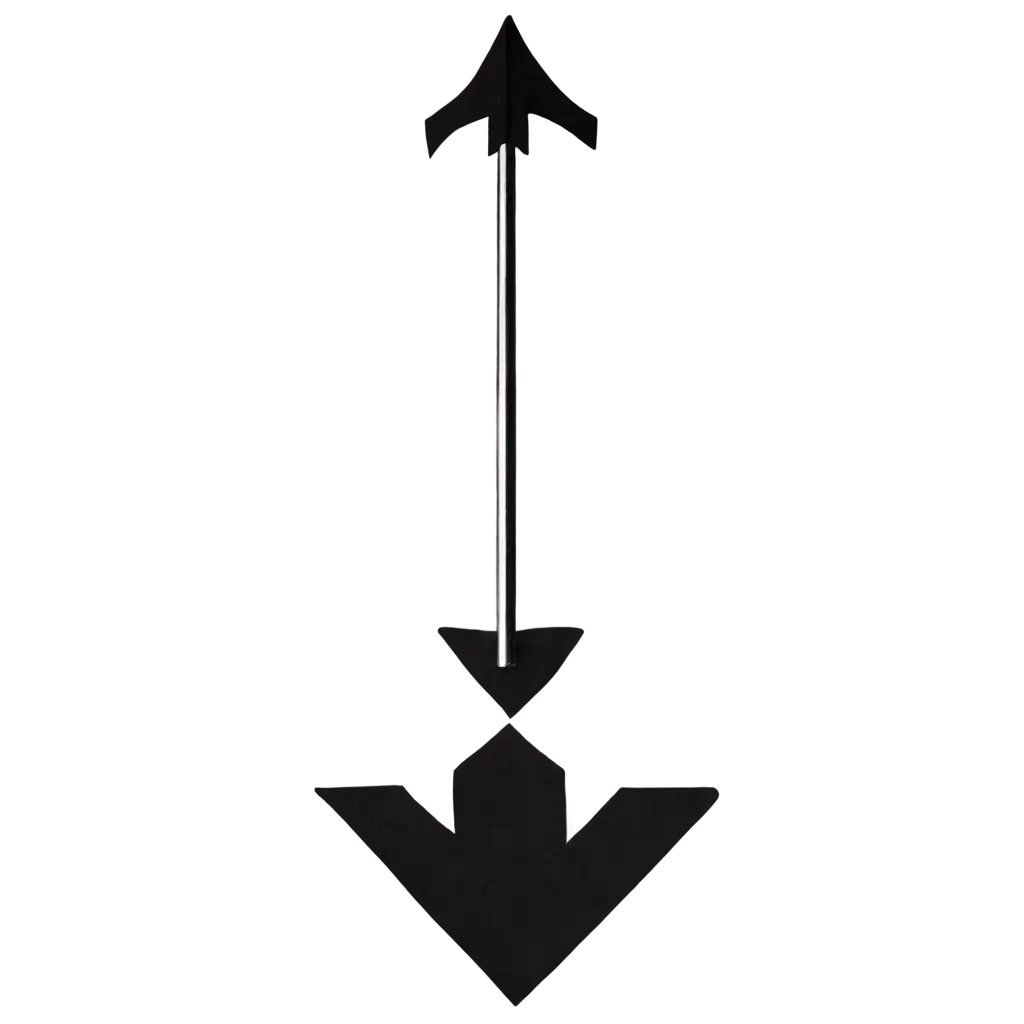 Black-Downward-Arrow-PNG-Image-Transparent-Background-for-Clarity-and-Versatility