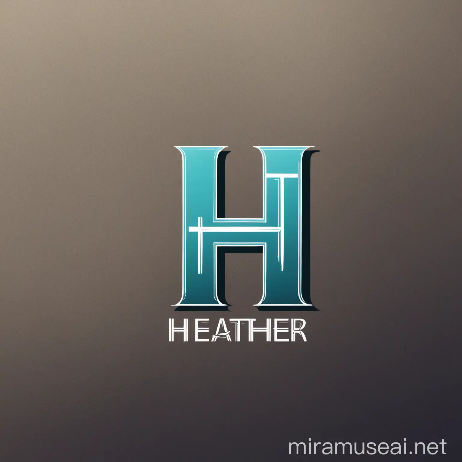 Elegant Logo Design Featuring HT for Heather