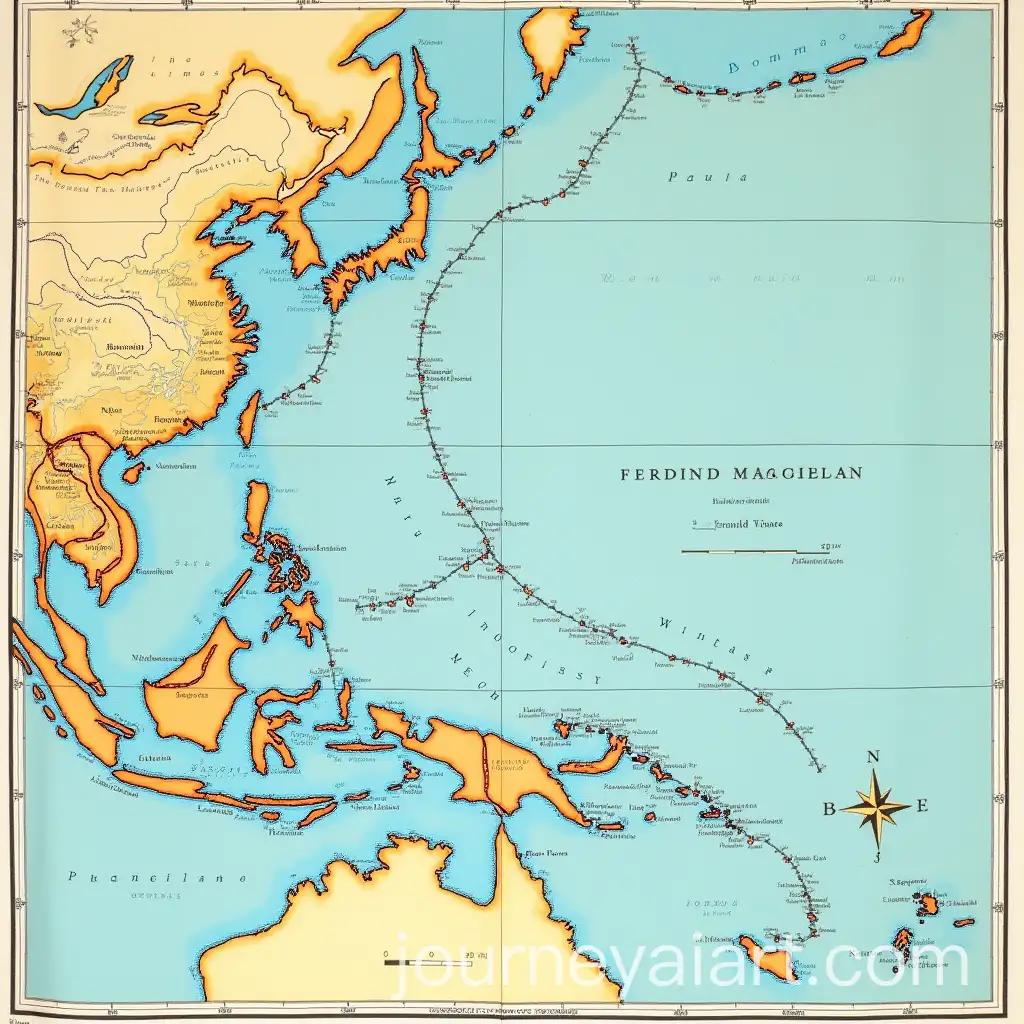 Infographic-Map-of-Ferdinand-Magellans-Voyage