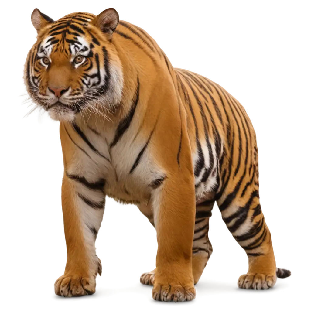 Stunning-Walking-Tiger-PNG-Image-for-Vibrant-Digital-Creations