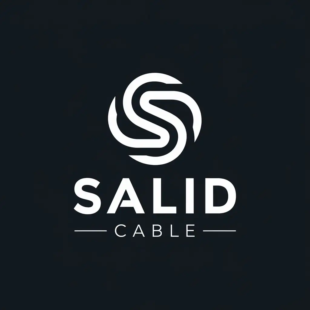 LOGO Design for Salid Cable Modern Symbol for Cable Manufacturing Company