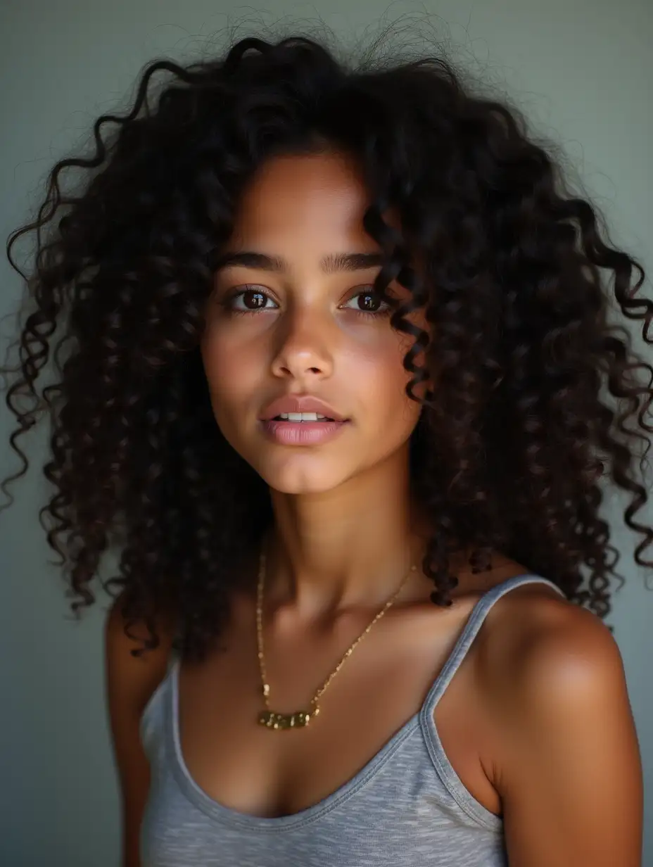 15YearOld-Girl-with-Black-Curly-Hair-and-Fair-Skin