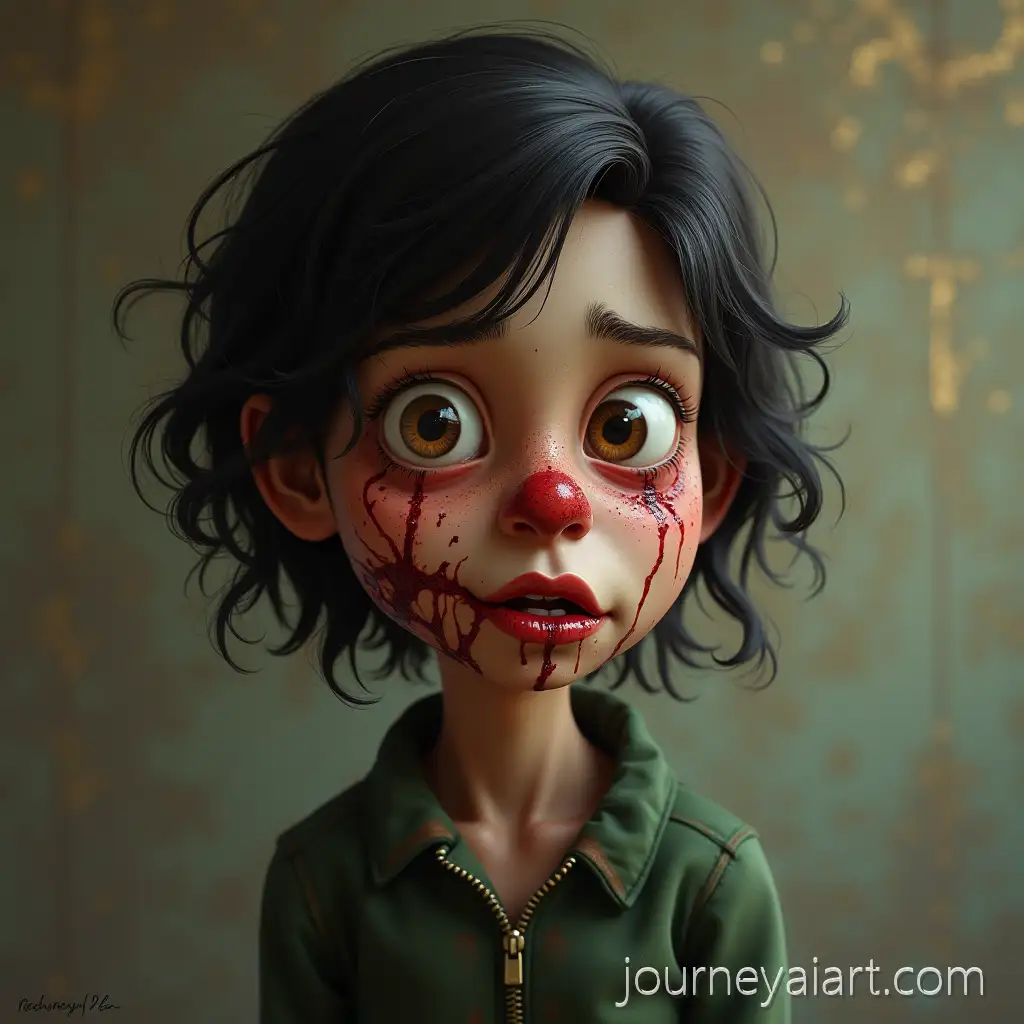 Disgusting-and-Realistic-Lucika-Character-fromDisgusting-Lucika-Character-Design-Rozocherovanie-Animated-Series