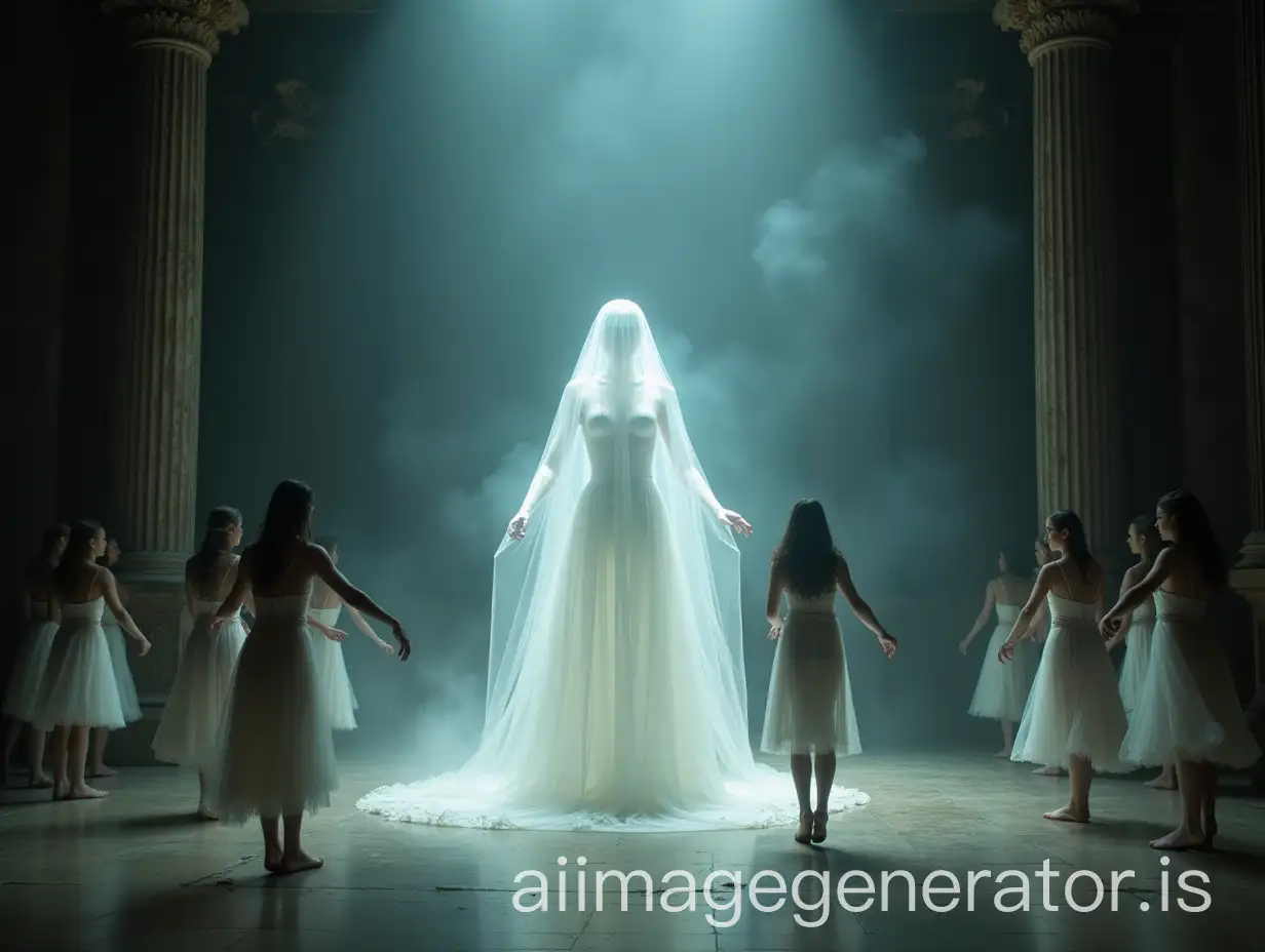 Supreme-Amazons-Performing-Ballet-with-Ghostly-Silhouette