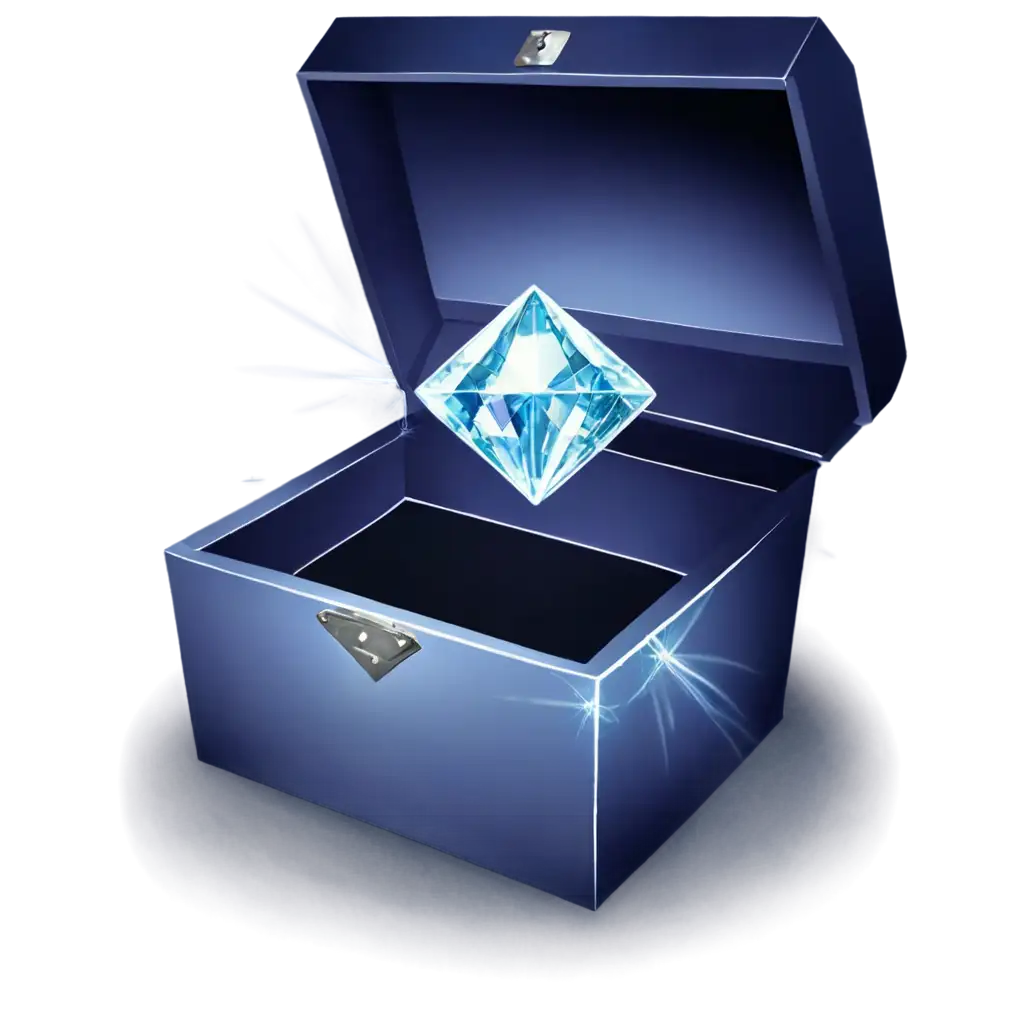 Diamonds-in-Magical-Box-PNG-Image-Capturing-Luxury-and-Wonder-in-HighQuality-Clarity