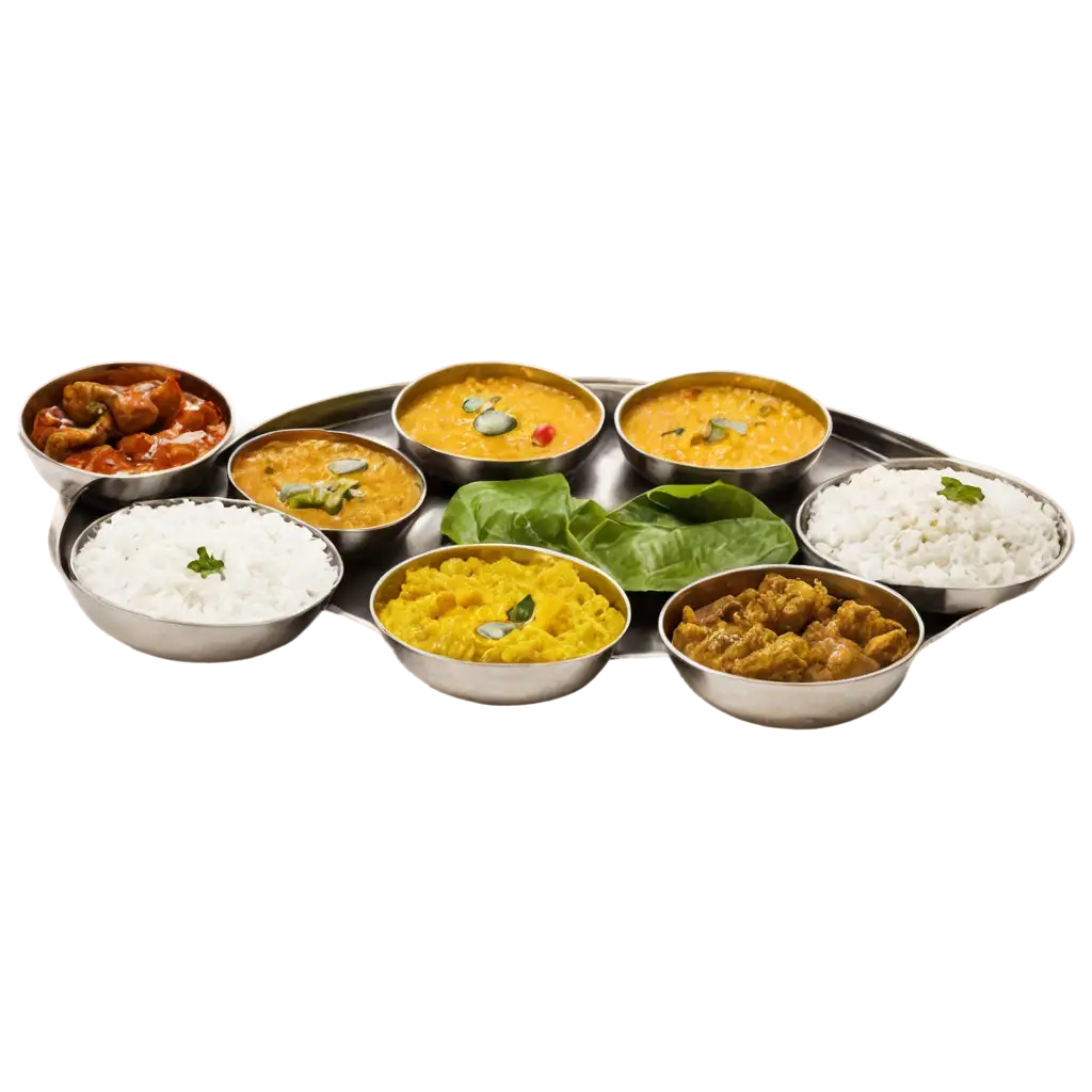 Authentic-Traditional-Indian-Thali-PNG-Image-Exquisite-Cuisine-Presentation