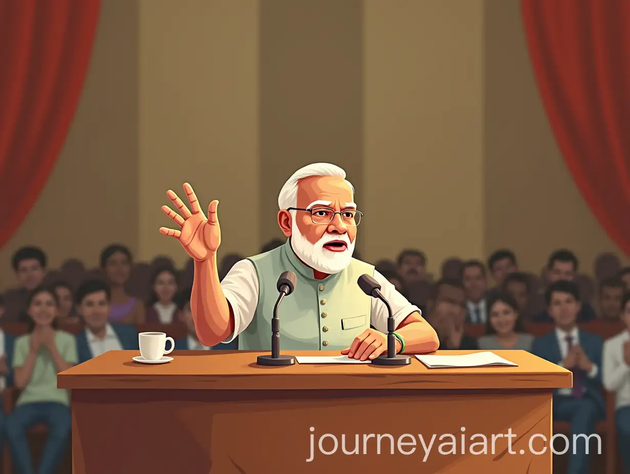 Narendra-Modi-Speech-on-the-Table