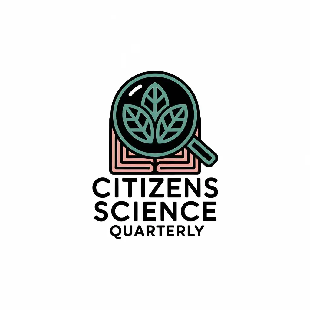 LOGO Design for Citizens Science Quarterly Environmental Science Writing with Moderate Theme for Education Industry