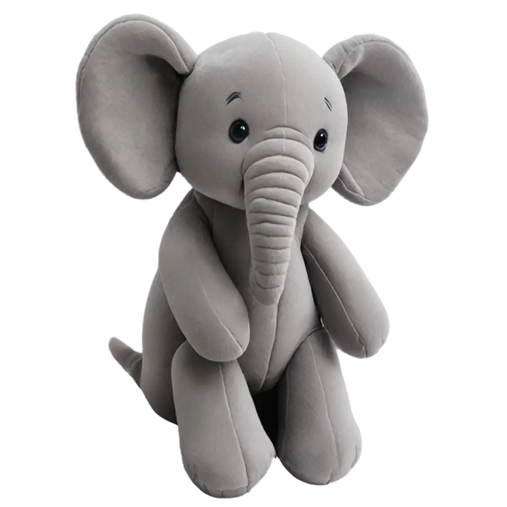 Adorable-Elephant-Soft-Toy-PNG-Image-for-Creative-Projects