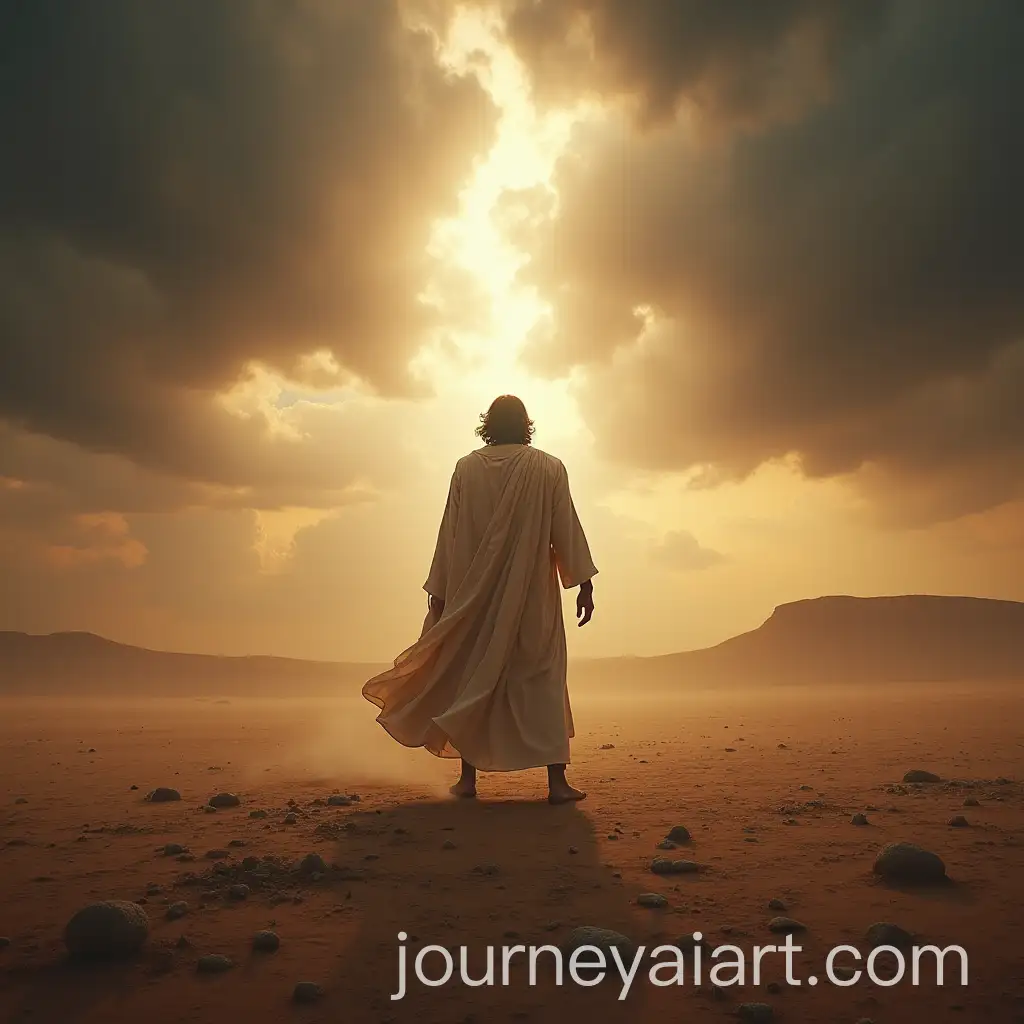 Eliseo-Standing-Firm-in-a-Desert-Amidst-Adversity-with-Divine-Light-Breaking-Through
