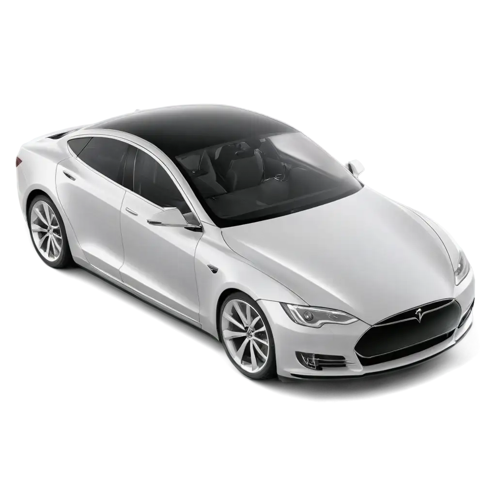 Tesla-Model-S-Isometric-PNG-Image-for-HighQuality-Visuals-and-Design-Projects