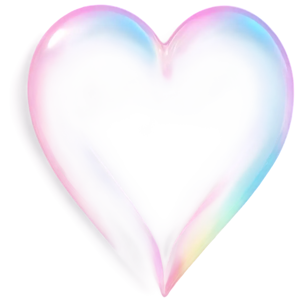 HeartShaped-Soap-Bubble-PNG-Image-with-Pastel-Colors-and-Highlights-for-Creative-Projects