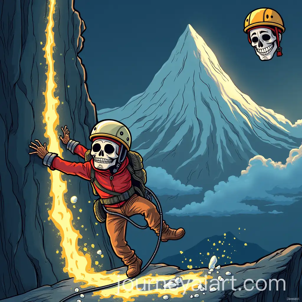 Climbers-Unexpected-Fall-A-Humorous-Dia-de-los-Muertos-Illustration