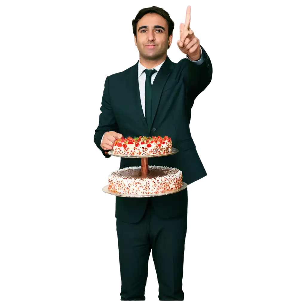 Bilawal-Bhutto-Holding-a-Cake-and-Eating-from-the-Other-Hand-PNG-Image-for-Celebration-and-Political-Memes