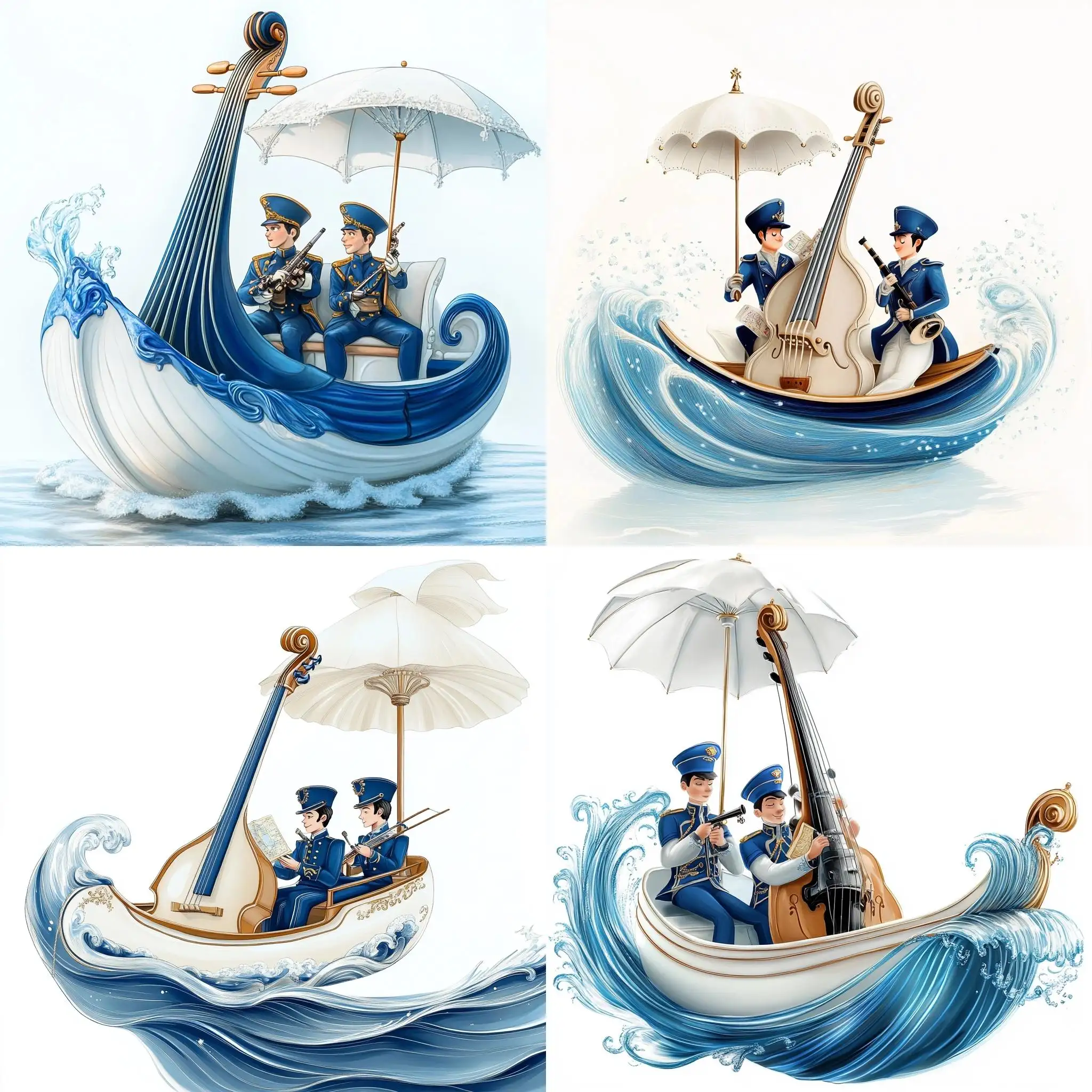 Two-Prince-Captains-in-a-Majestic-Violin-Boat-Adventure