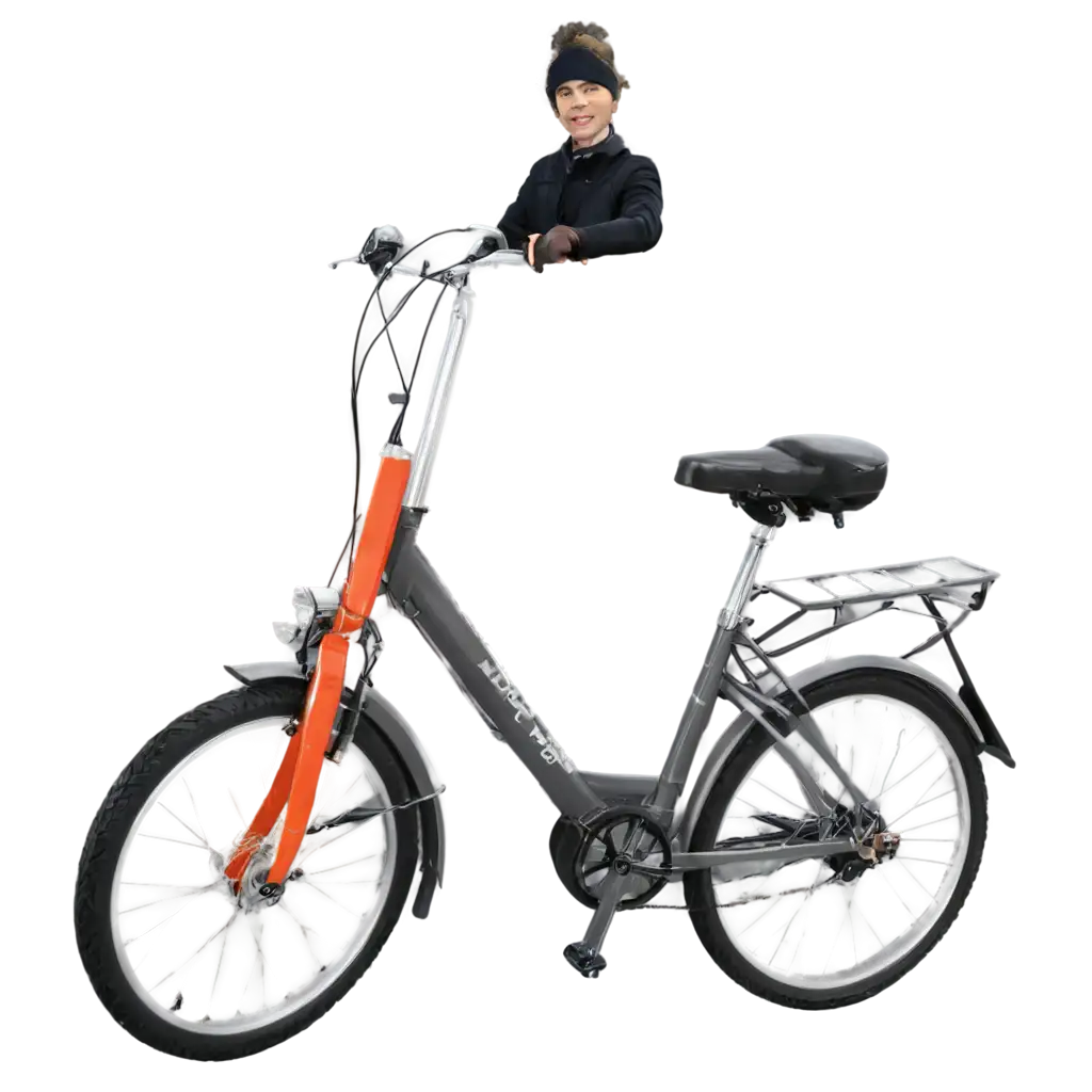 Electric-Bicycle-PNG-Image-HighQuality-Versatile-Visual-for-Digital-Use