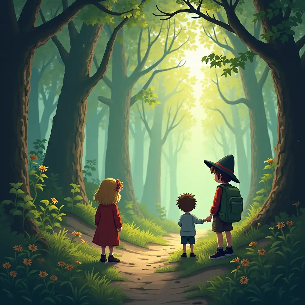 The Adventure of Little Friends - Part 1: Discover the Mysterious Forest