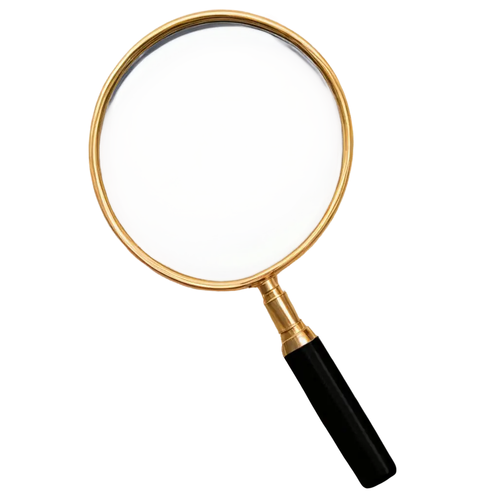 Golden-Magnifying-Glass-PNG-Detailed-Image-for-Reading-and-Writing