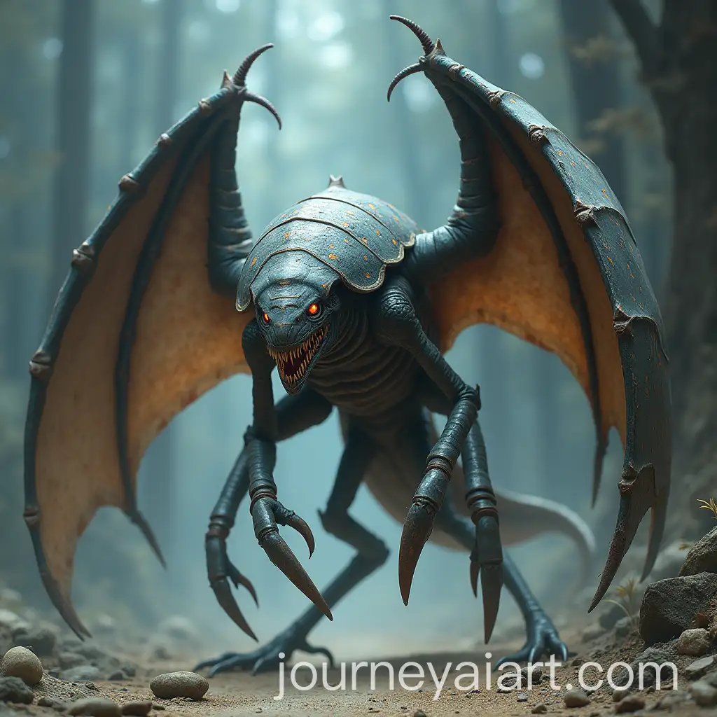 Scargul-Terrifying-WingedAI-Image-Prompt-Expansion-Space-Predator-with-RazorSharp-Claws-and-Hidden-Mouth