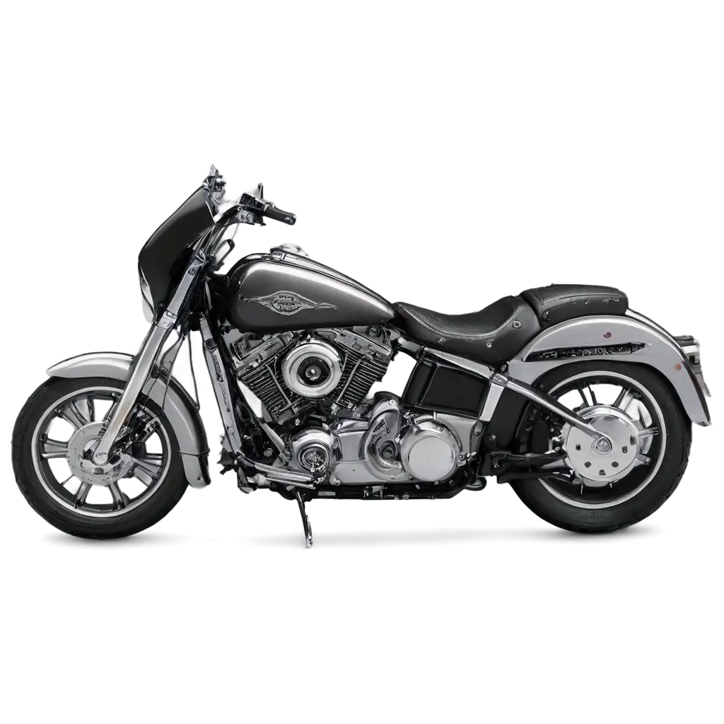 Harley-Davidson-Bike-PNG-Image-Detailed-Artistic-Representation