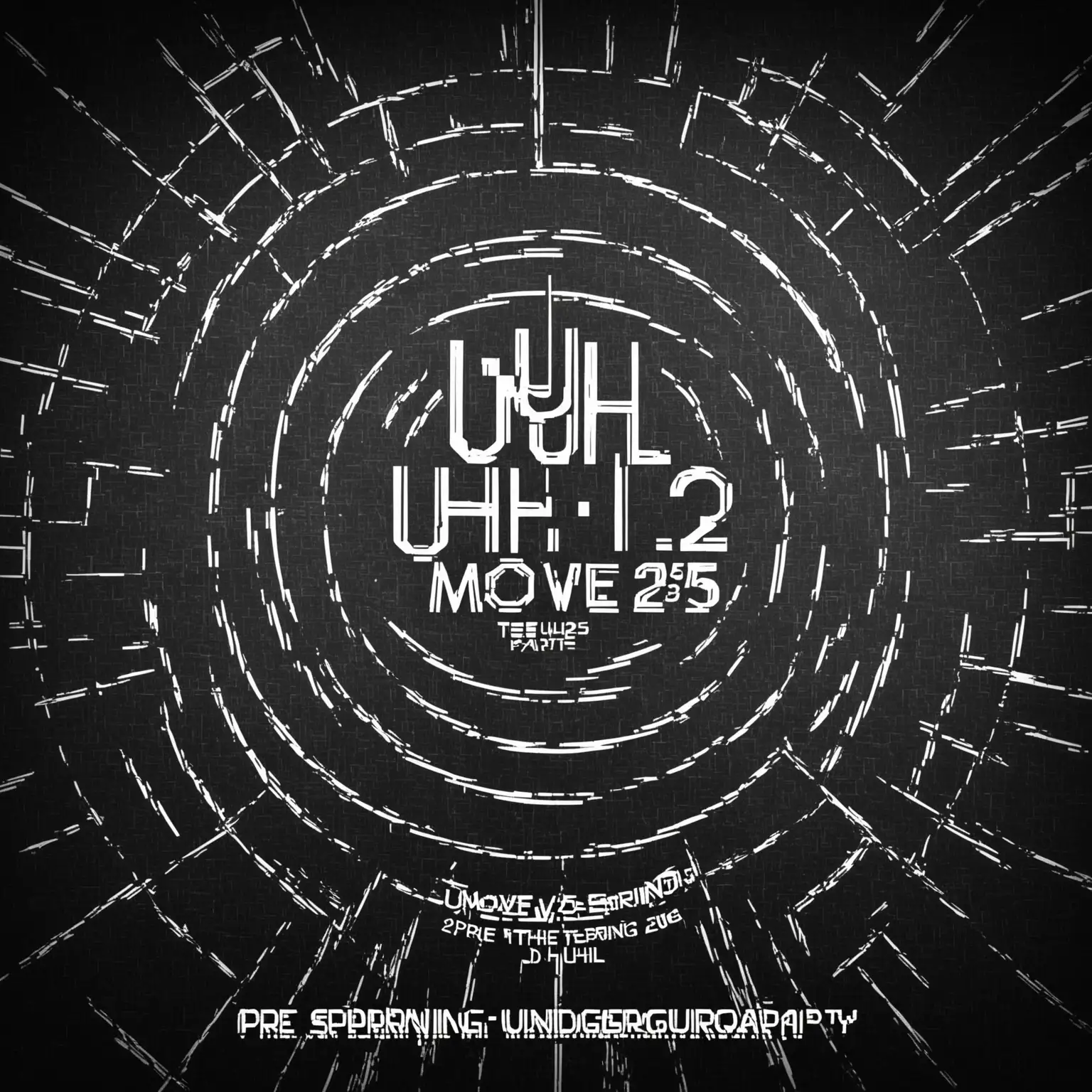 DJ UHL MOVE 25 Pre-Spring underground techno party