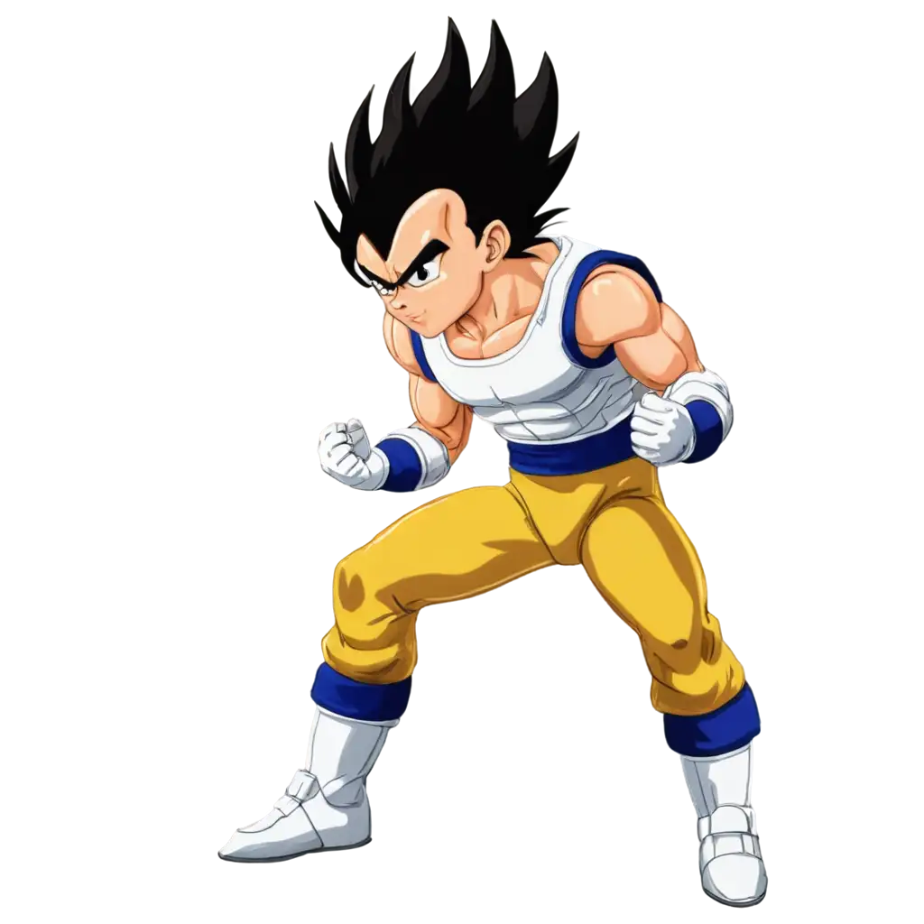 vegeta in dragonball