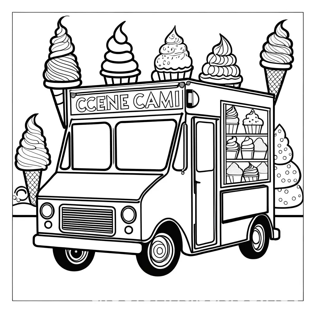 Colorful-Ice-Cream-Truck-with-Delightful-Desserts-for-Kids-Coloring-Page