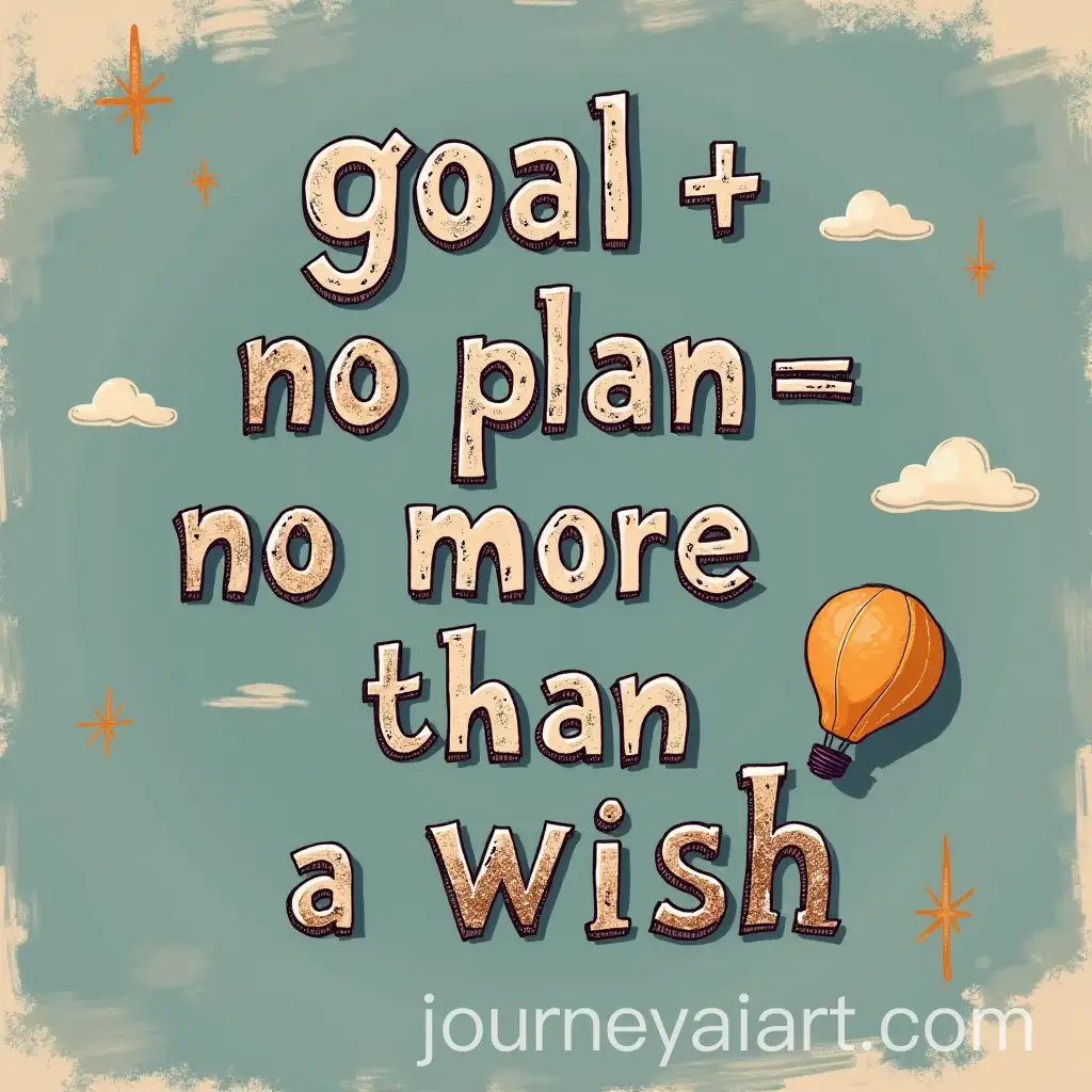 Inspirational-Quote-Goal-No-Plan-No-More-Than-a-Wish-with-Typography-Design
