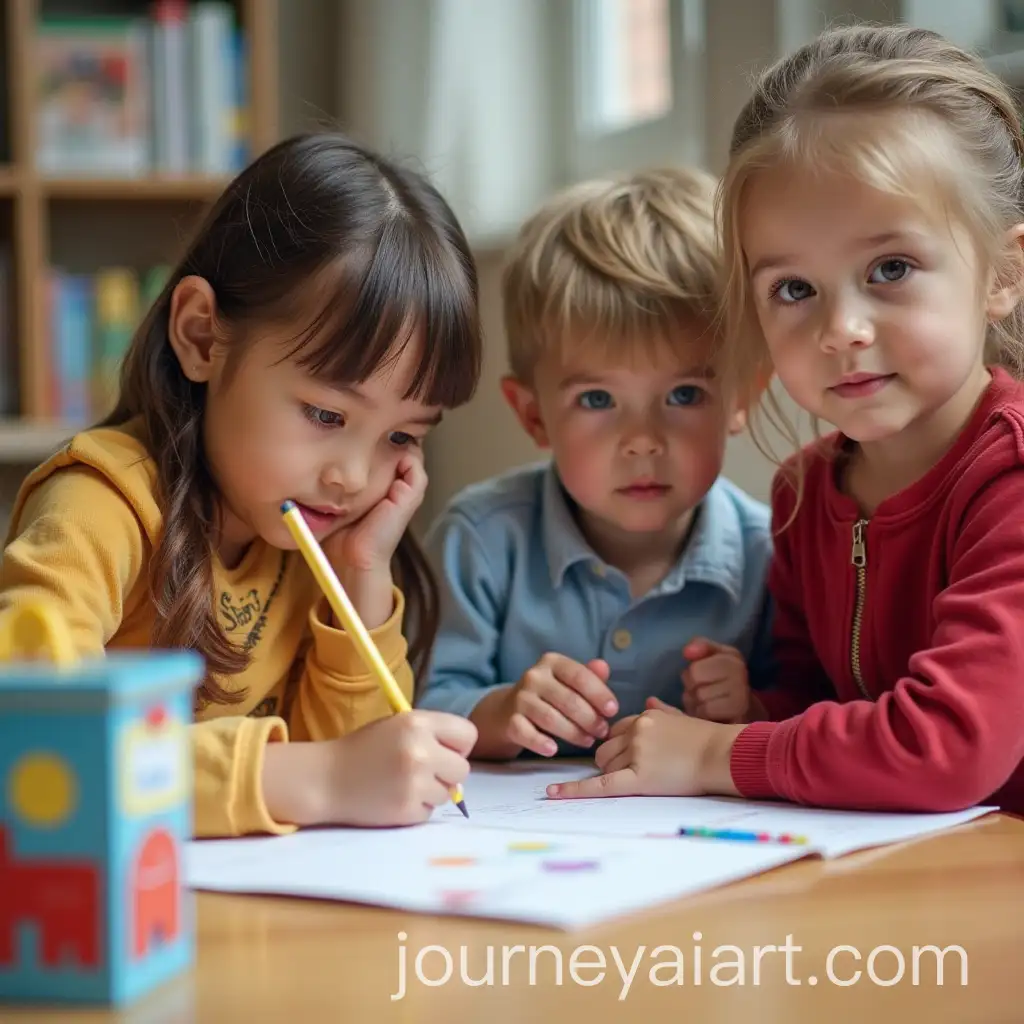 Children-Studying-Together-in-a-Classroom-Environment