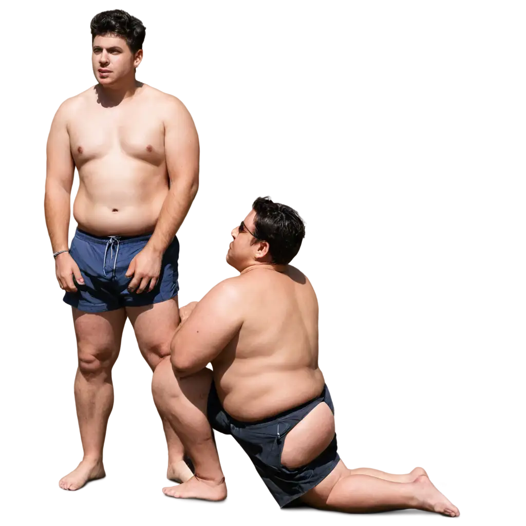 Creative-PNG-Artwork-Featuring-Fatty-Men-Enhance-Your-Visual-Content