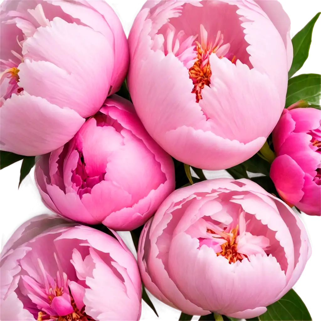 HighQuality-PNG-of-Large-Open-Pink-Peony-Flowers-Macro-CloseUp-Photography