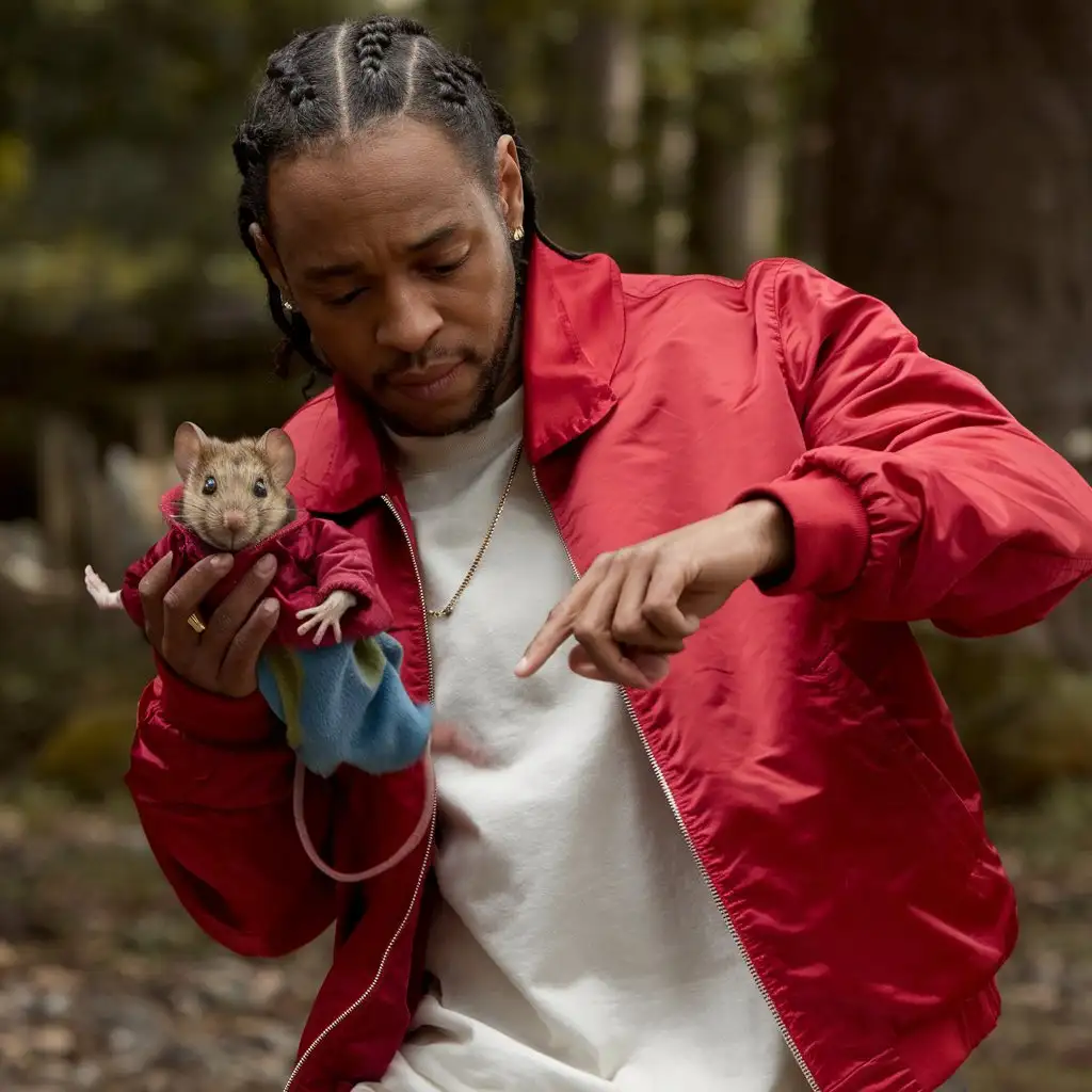 Kendrick-Lamar-Dancing-with-a-Mouse-in-a-Playful-Scene