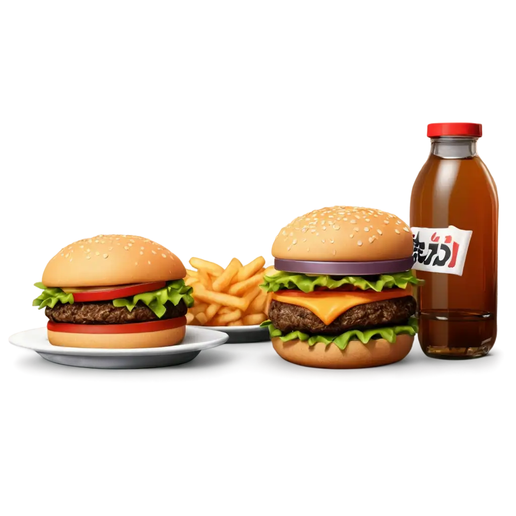 HighQuality-3D-Burger-PNG-Image-for-Diverse-Digital-Uses