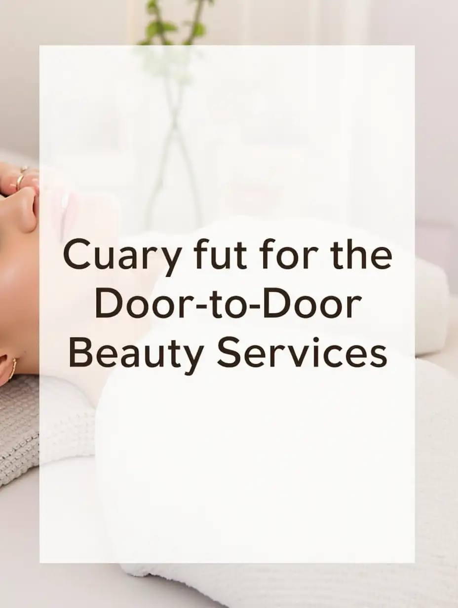 Experience luxury and convenience with our Door-to-Door Beauty Services! In this promotional video, discover how we bring professional beauty treatments to your home with unmatched hygiene, expert professionals, and premium equipment. Watch as we use the best products and maintain the highest standards, ensuring a relaxing and indulgent experience right at your doorstep. Sit back, unwind, and let us pamper you in the comfort of your own home!