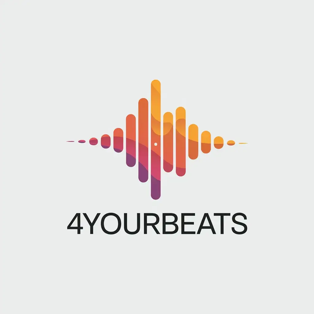 Dynamic Modern Logo for 4yourbeats Metronome App