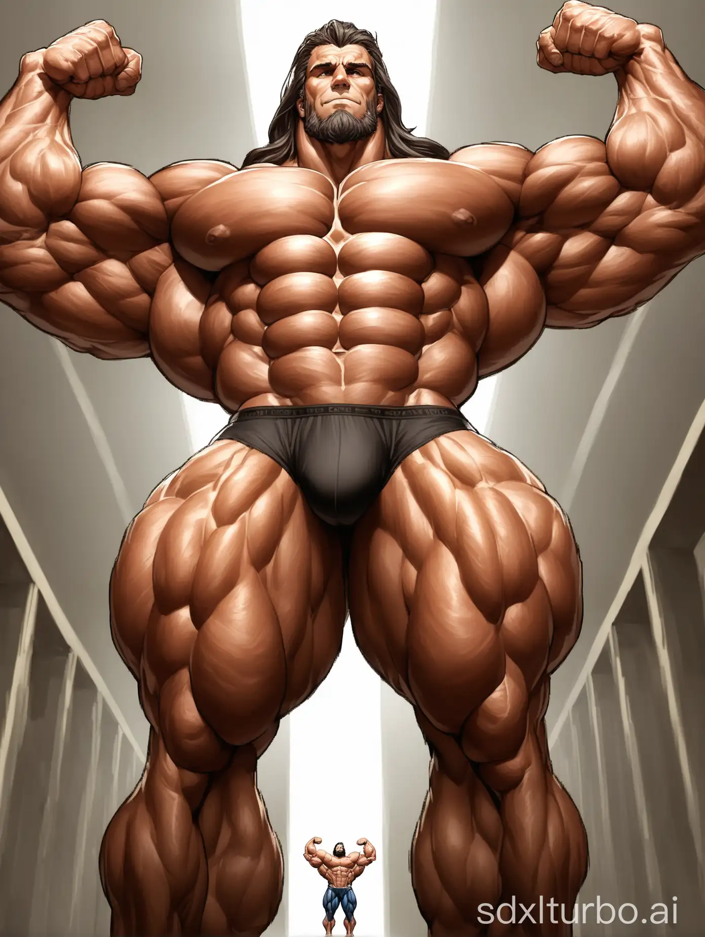 Imposing-Elderly-Giant-Displaying-Muscular-Physique