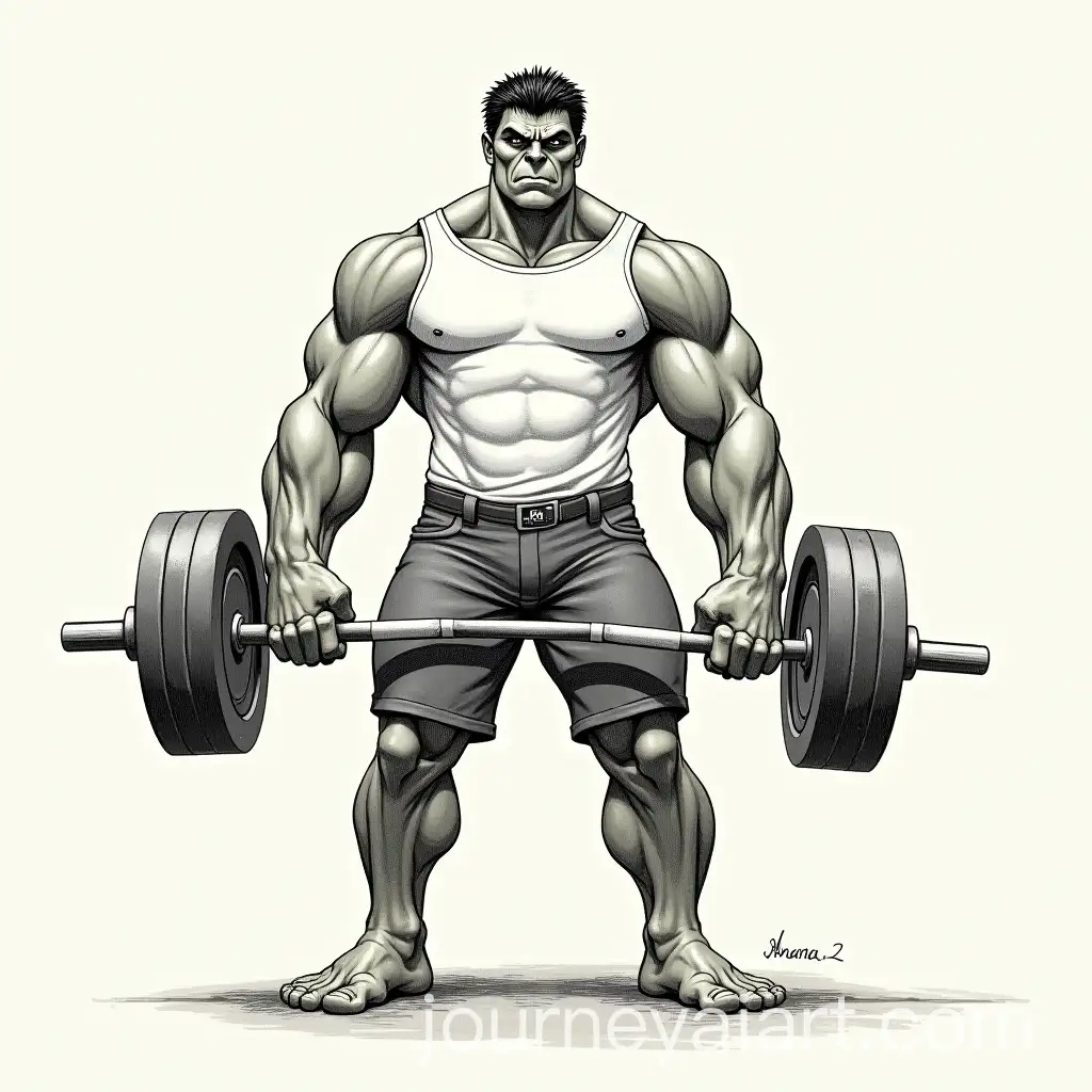 Muscular-Hulk-Lifting-Barbell-with-Straight-Arms-in-Sleeveless-Shirt