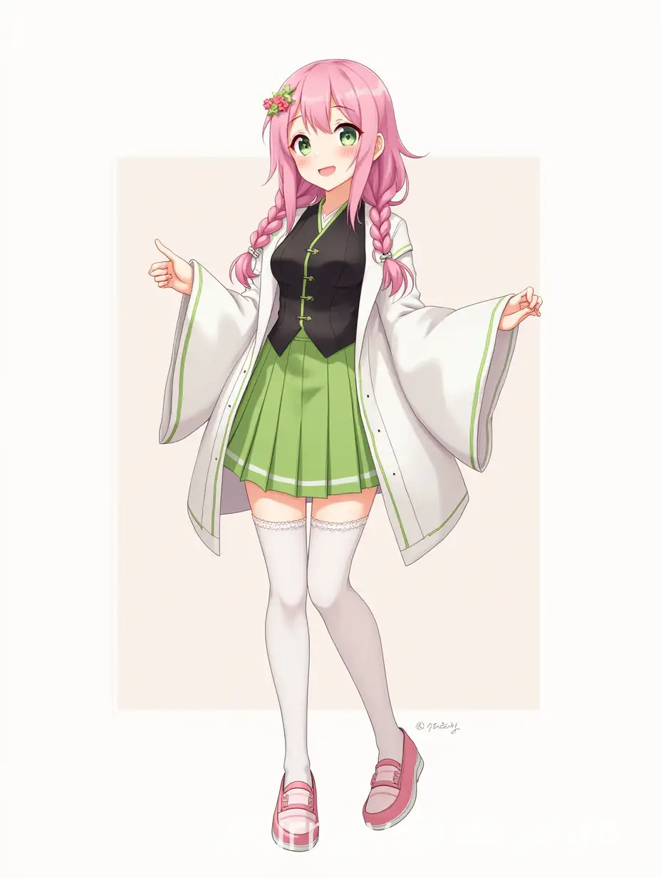 Mitsuri-Kanroji-Character-Design-with-Soft-Features-and-Modified-Demon-Slayer-Uniform